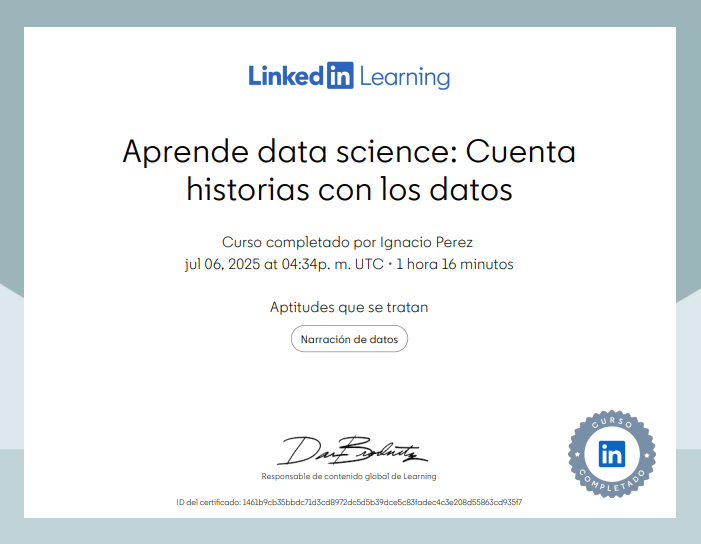 Cuenta historias con los datos